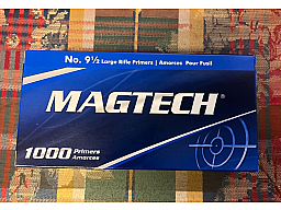 1000 Stk. Magtech Zündhütchen Größe 9 1/2 Large Rifle Primers