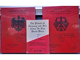5 Bücher " IMPERIAL LUGERS ".