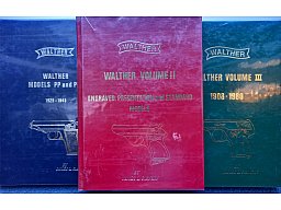 3 Bücher " WALTHER, MOD. PP AND PPK "