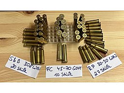 Wiederladergold diverse leere Hülsen 45-70/ 308 WIN/ 30-30WIN Langwaffenhülsen im Konvolut