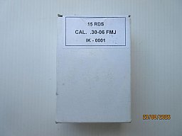 .30-06 Patronen Vollmantel