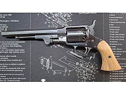 Perkussionsrevolver Neumann PEDERSOLI ROGER & SPENCER MATCH .44(Black Powder)