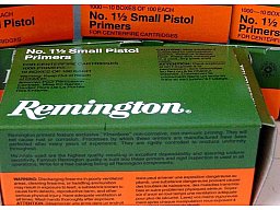 1.000 x Remington 1 1/2, SP Zündhütchen