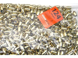 500 St. ALSA PRO FMJ Vollmantel RN Rundkopf Geschosse .355 9mm Luger 9x19 124gr 8g Full Metal Jack