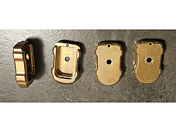 4x Eemann Tech Messing-Magazinboden für CZ Shadow 2