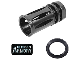 5/8x24 AR10 A2 .308 .30 Birdcage Kompensator Mündungsbremse Mündungsfeuerdämpfer Flashhider MFD