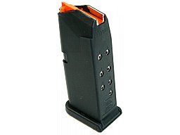 Original GLOCK Ersatzmagazin 10 Schuss für Glock 26 Pistole 9mm Luger 9x19 u.a. PCC LW 3G Schmeisser