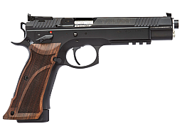 Pro Tuning Pistole TAIPAN SPORT – Kal. 9 mm Luger, SAO, Match-Griffschalen Nussbaum