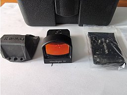 RotpunktVisier Meopta MeoSight IV ,Adapterplatte, Schutzhaube, alle Schrauben alle Pins