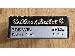 S&B .308WIN SPCE 150 grs. / 9,7 Gramm