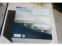2 Halogenstrahler zum Einbau schwenkbar für die Küche zB