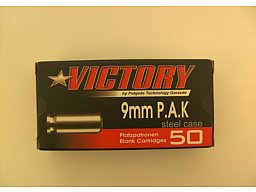 Knallpatronen 9mm PAK Victory