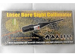 Laser-Einschießhilfe (Laser Bore Sighter) mit Adaptern