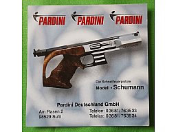 Seltener Aufkleber von Pardini für Olympia 2000 in Sydney