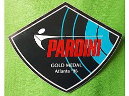 Seltener Aufkleber von Pardini für Olympia 2000 in Sydney