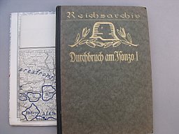 Reichsarchiv 1926: Die Schlacht von Tolmein und Flitsch Isonzofront 1917