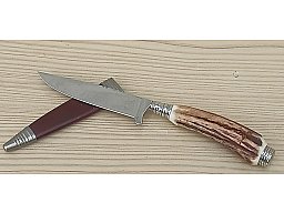 Jagdmesser Nicker Hirschhorn neuwertig