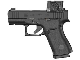Glock 43X A-Cut Combo Aimpoint 9mmLuger