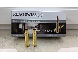 100 Patronenhülsen 7,5X55 SWISS