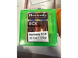 100x Hornady ECX 125gr - Cal30