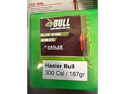 44x Hasler Ariete 167gr - Cal .30