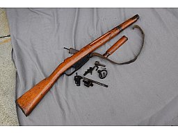 Schaft und Ersatzteile Carcano Karabiner Italien
