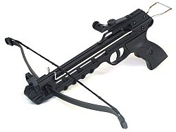 *ANGEBOT* Pistolen Armbrust VIPER Alu-Body 50lbs-inkl. 5 Kunststoff - Pfeile Bolzen + Fußschlaufe