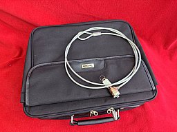 Notebook Koffer u. Notebook Schloss