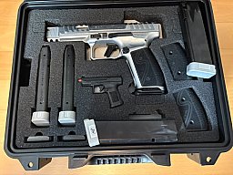 Canik SFx Rival-S Chrome mit viel Zubehör