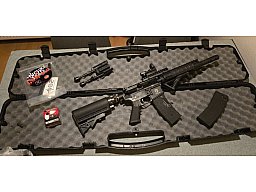 First Strike T15 Paintball Markierer Set - Neuwertiger Zustand + Red Dot, Griff & Bipod