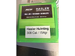 98x Hasler Hunting 154gr - Cal .30