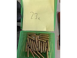 23x Hasler Ariete 125gr - Cal 264 - 6,5
