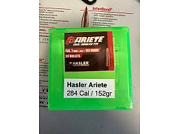39x Hasler Ariete 152gr - Cal .284 - 7mm