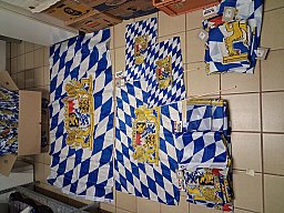 Konvolut Bayern Flaagen und Fähnchen
