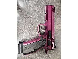 CZ Shadow2 Deep Purple Cerakote Einzelstück mit Barrel Bushing 9mm Luger Pistole