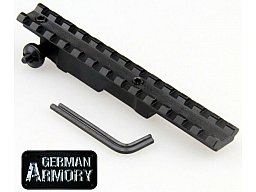 Optikmontage K98 Zielfernrohrmontage Rail Picatinny Weaver Schiene Mauser k98K PM98 Montageschiene
