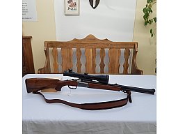 Blaser Bockbüchsflinte Kal.30RBlaser 20/76 EL Kal.5,6x50R Magn. Zeiss Zielfernrohr 3-12x56 Abs. 0