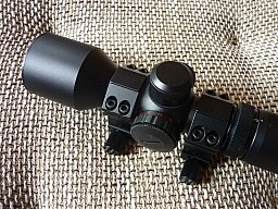 Doctor Zielfernrohr 3-9x40 bleuchtetes Absehen zwei Montagen Picatinny Weaver u. 11mm Prismenschiene