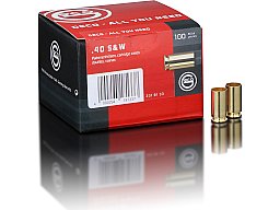 100 Stück NEUE GECO Wiederladerhülsen .40 S&W /Boxerzünder/Original verpackt in 100er Box #2318133