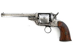 Perkussionsrevolver Adress E. Whitney Beals Walking Beam Pocket, Kaliber .31, Sammlerwaffe, Original