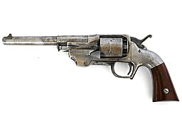 Center Hammer Army Perkussionsrevolver Allen & Wheelock , Kaliber .44, Sammlerwaffe, Originalzustand