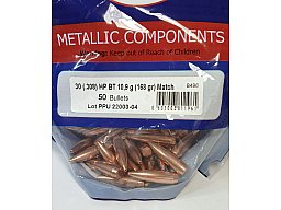 PPU Geschosse HP Match, Kal .30-- 168 gr