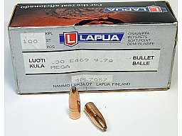 Lapua Mega Geschosse, Kal.30, 9,7 g-150gr