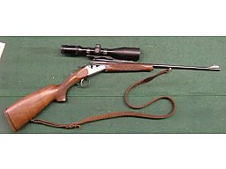 Kipplaufbüchse 7x57R mit Sicherheitsspannschloß Sabatti SKL98 de Luxe eingeschossen mitZF Hacko LP