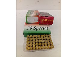 Konvolut .38 Special MFS und Geco 145 Schuss