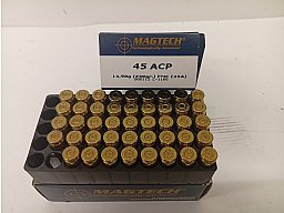 .45 ACP Magtech 230gr 14,90 Gramm FMC 94 Schuss