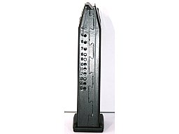 Heckler&Koch Original Ersatzmagazin für P30 P30L SFP9 9mm Luger 9x19 15-Schuss Hartgummiboden Black