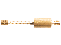 1 x BALLISTOL Flinten Filz Adpater #23257 Messing | M5 Außengewinde > für drei Flintenfilze 10mm