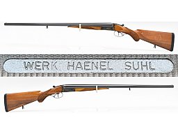 Top ! HAENEL / SUHL Doppelflinte Bj. 1950 im Kaliber 16/70