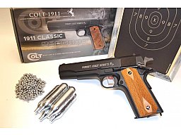 Legends! Originalgetreuer Colt Government 1911 Nachbau * CO² * 4,5 mm BB´s mit Starterpaket
